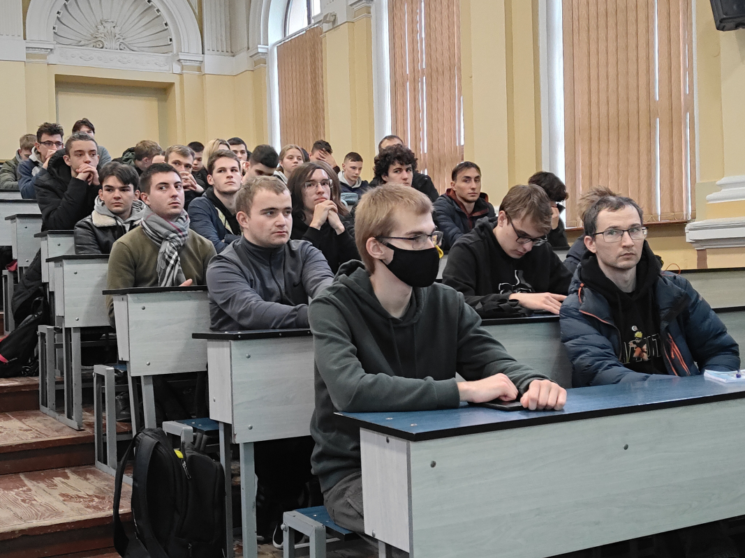 Фото із зустрічі у Львівській політехніці