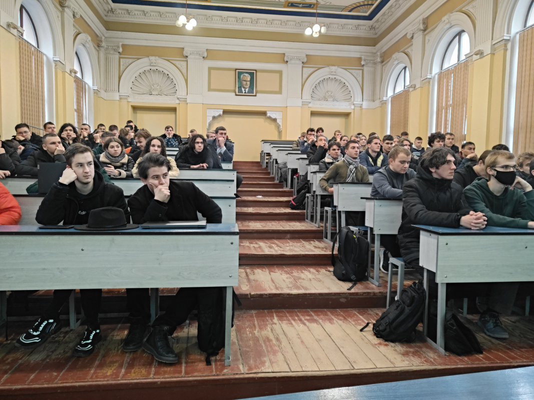 Фото із зустрічі у Львівській політехніці