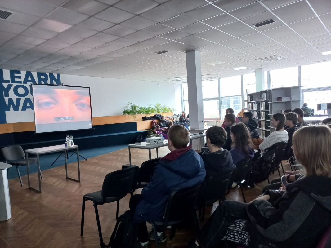 Фото із зустрічі у Львівській політехніці