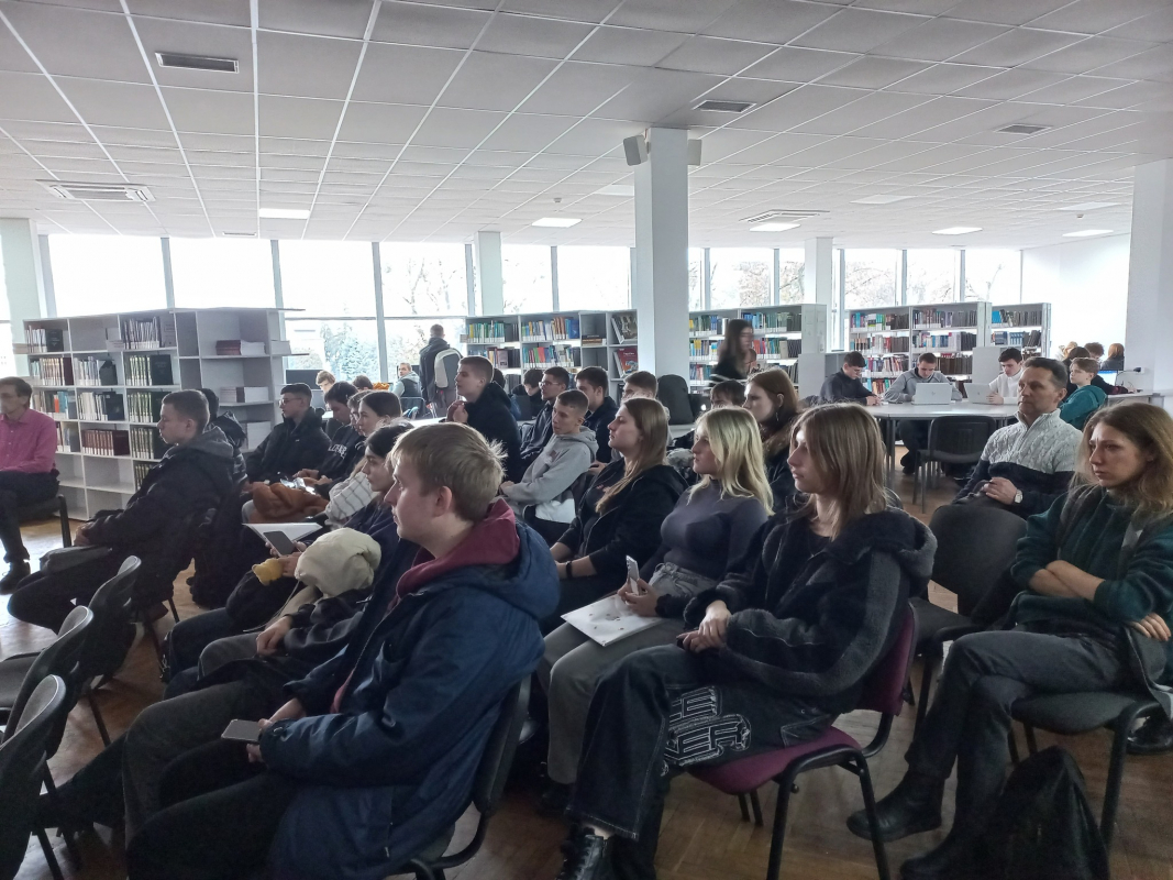 Фото із зустрічі у Львівській політехніці