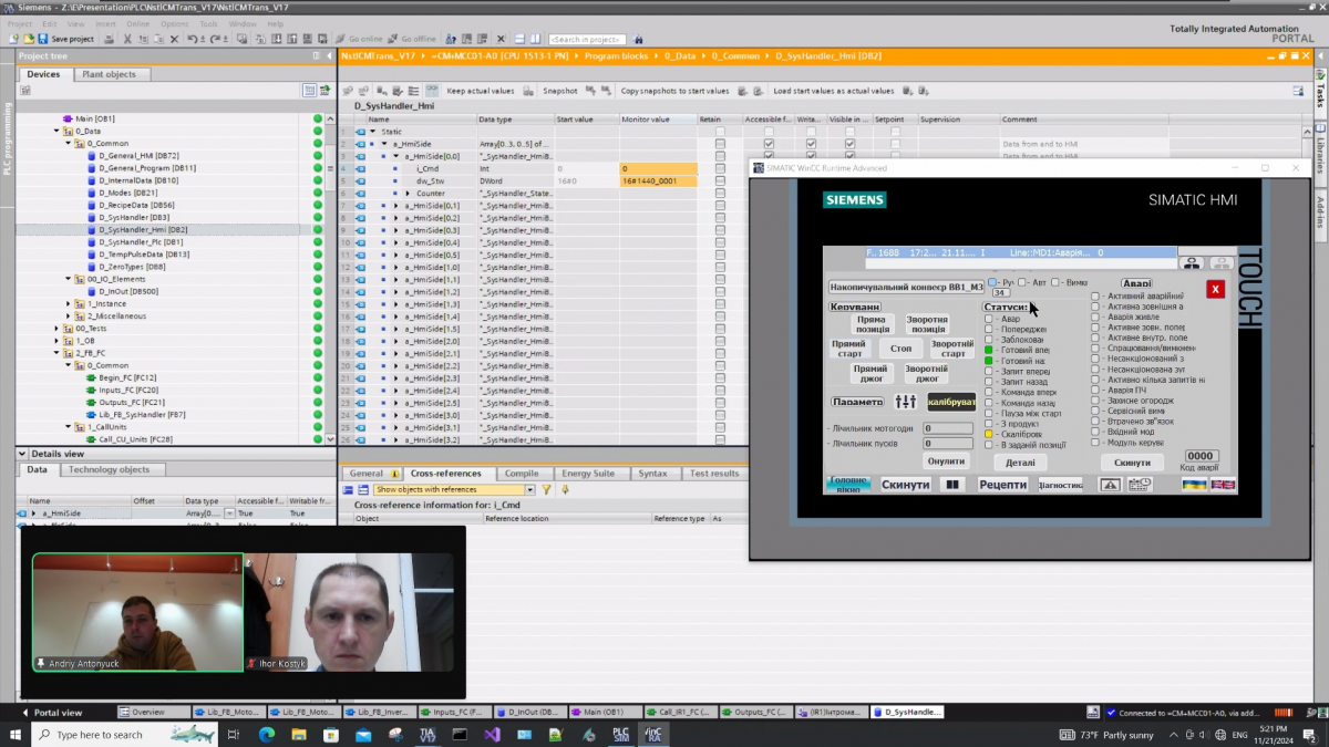 Скріншот з онлайн-лекції