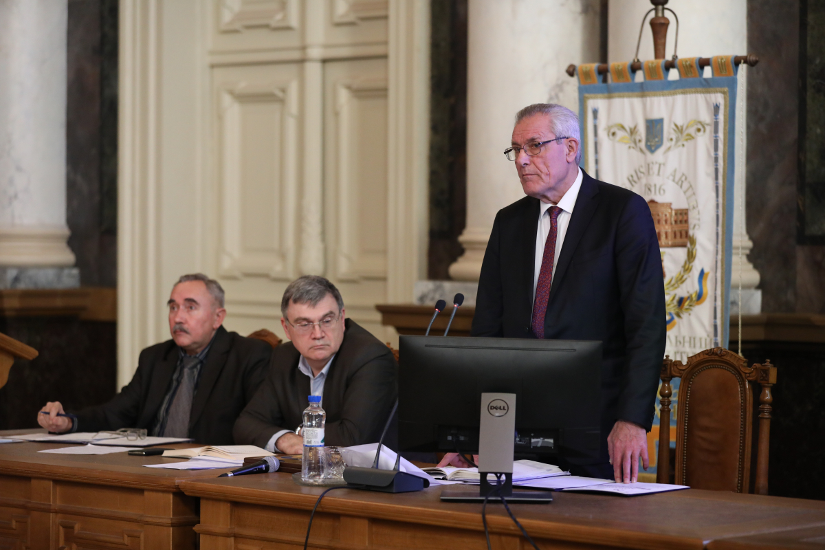 Фото із засідання Вченої ради