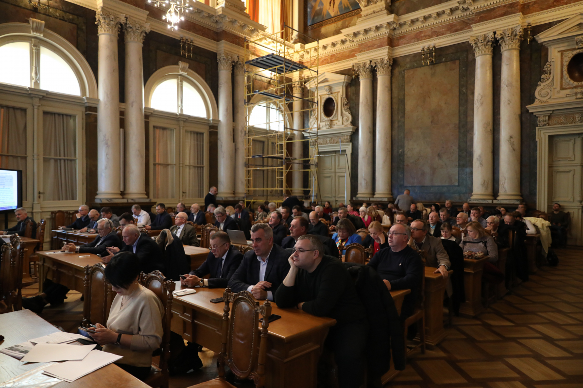 Фото із засідання Вченої ради
