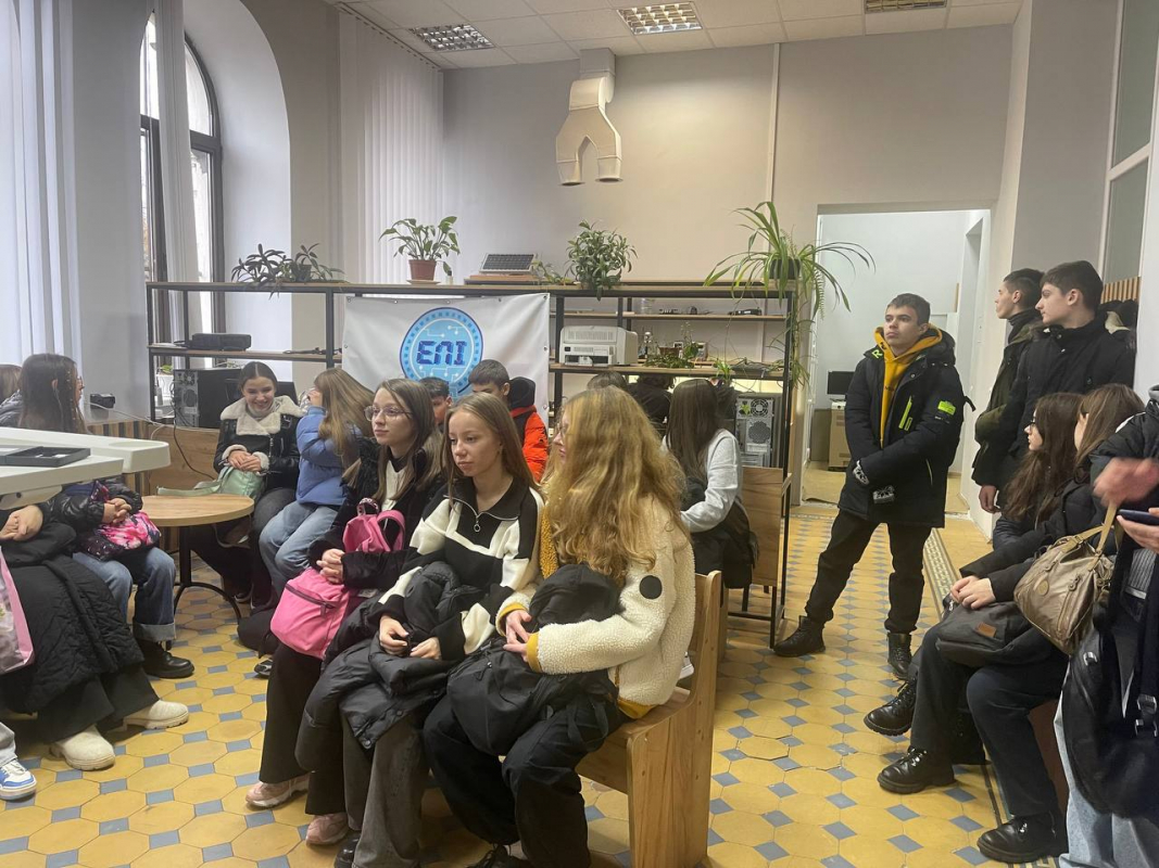 Фото із зустрічі у Львівській політехніці