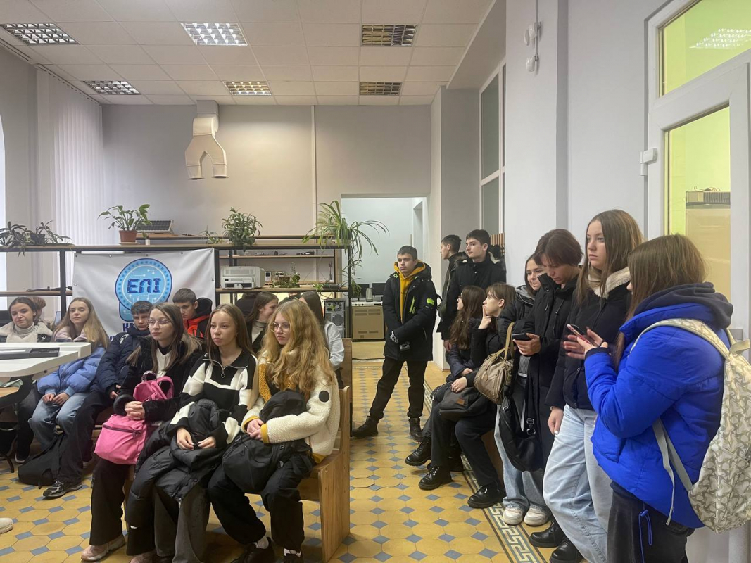 Фото із зустрічі у Львівській політехніці