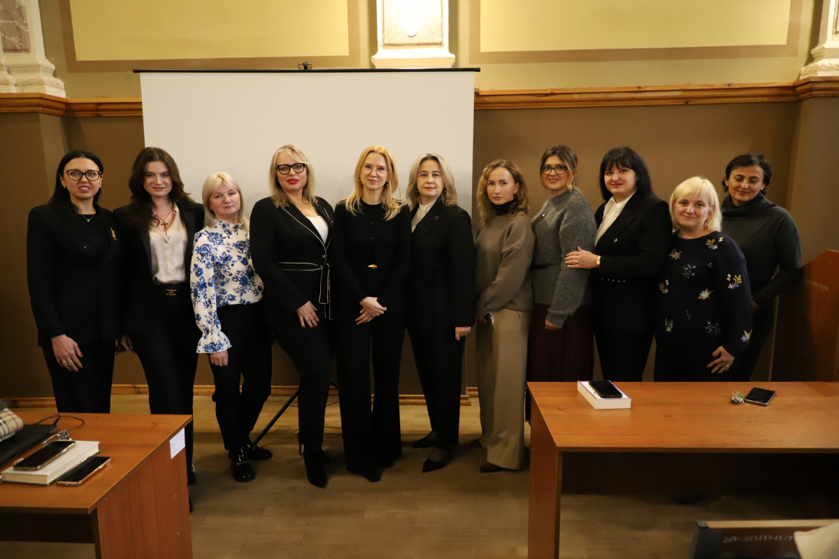 Фото із зустрічі у Львівській політехніці