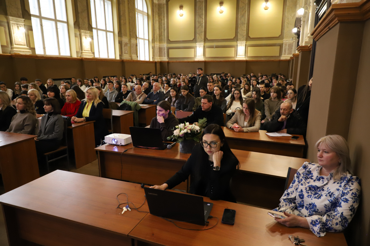 Фото із зустрічі у Львівській політехніці