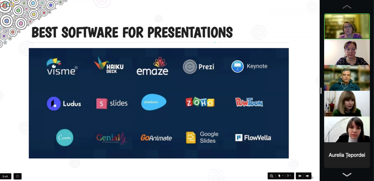 Скріншот з онлайн-тренінгу