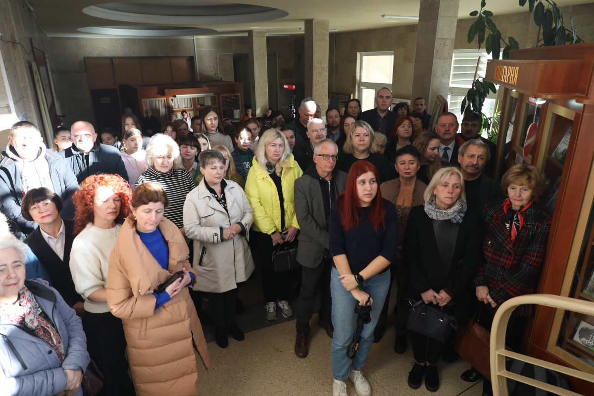 Фото з відкриття меморіальних таблиць