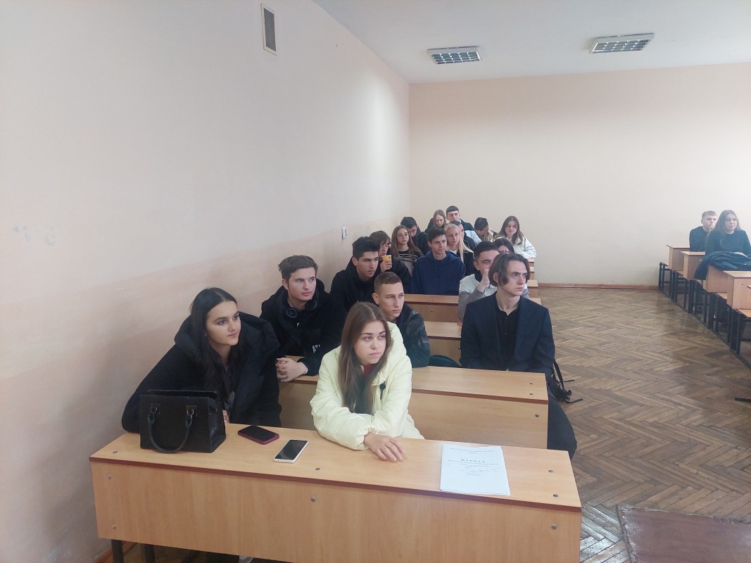 Фото із зустрічі у Львівській політехніці