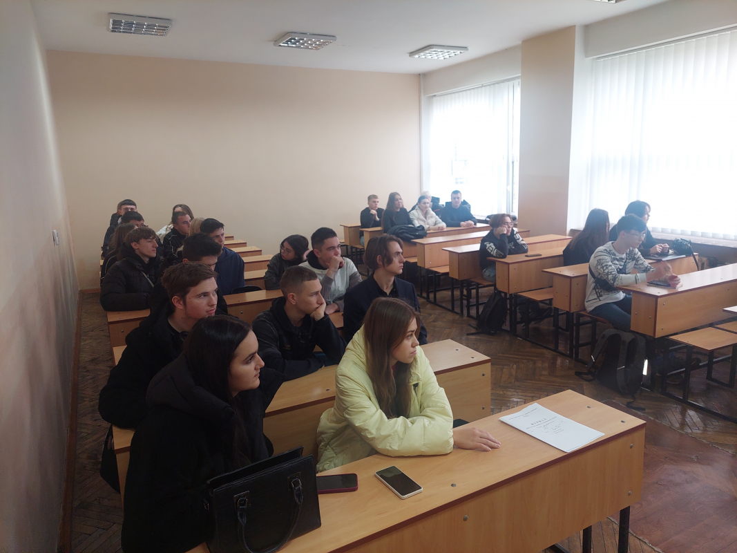 Фото із зустрічі у Львівській політехніці