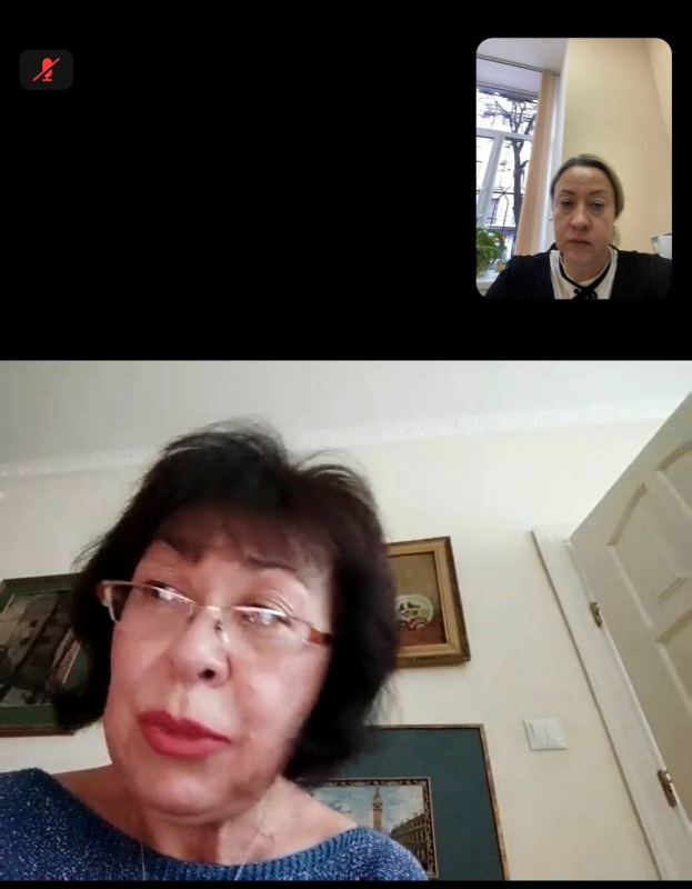 Скріншот з онлайн-семінару