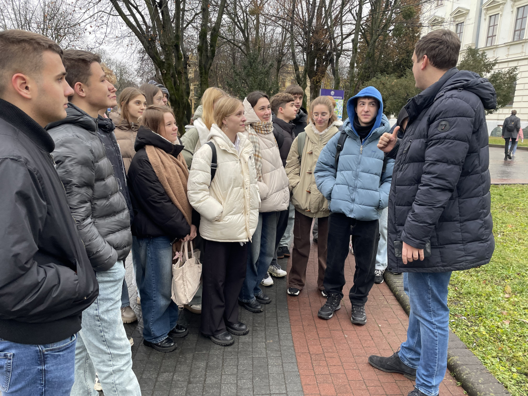 Фото з відвідин Львівської політехніки