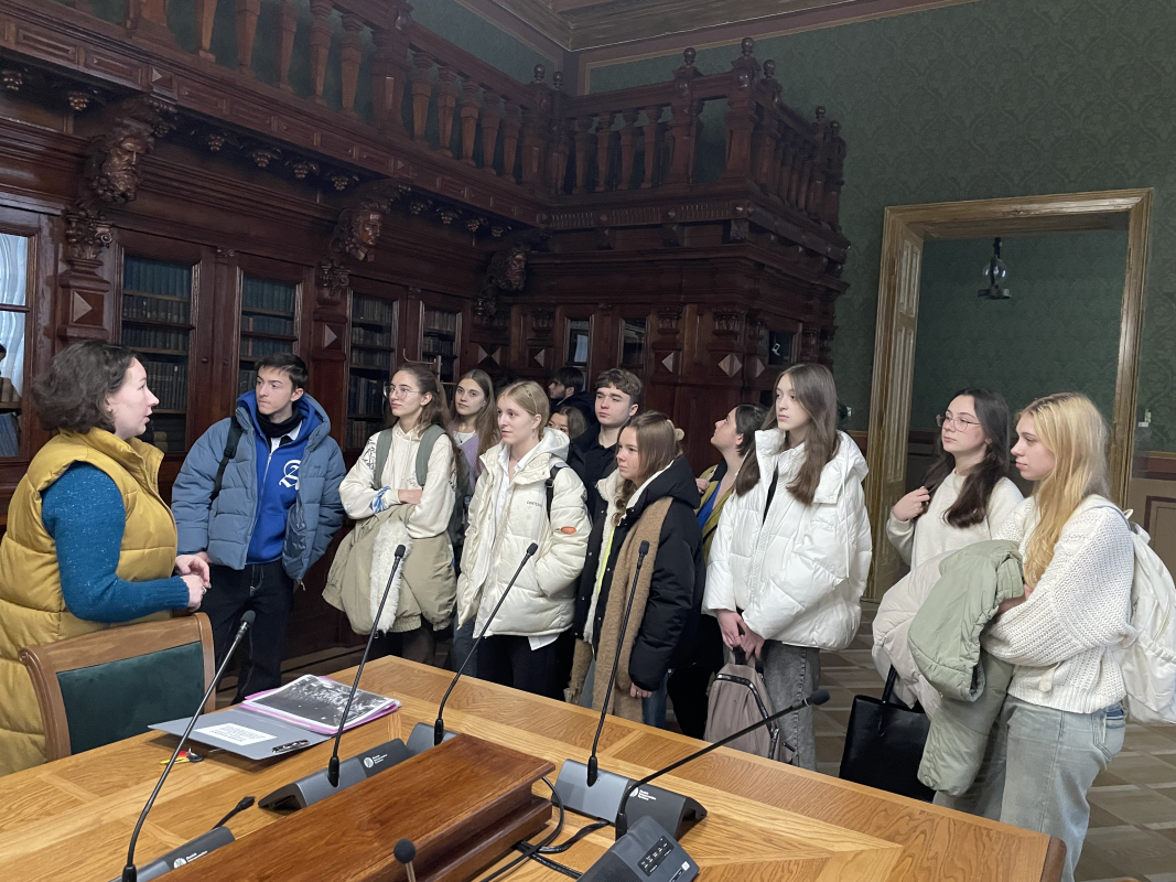 Фото з відвідин Львівської політехніки