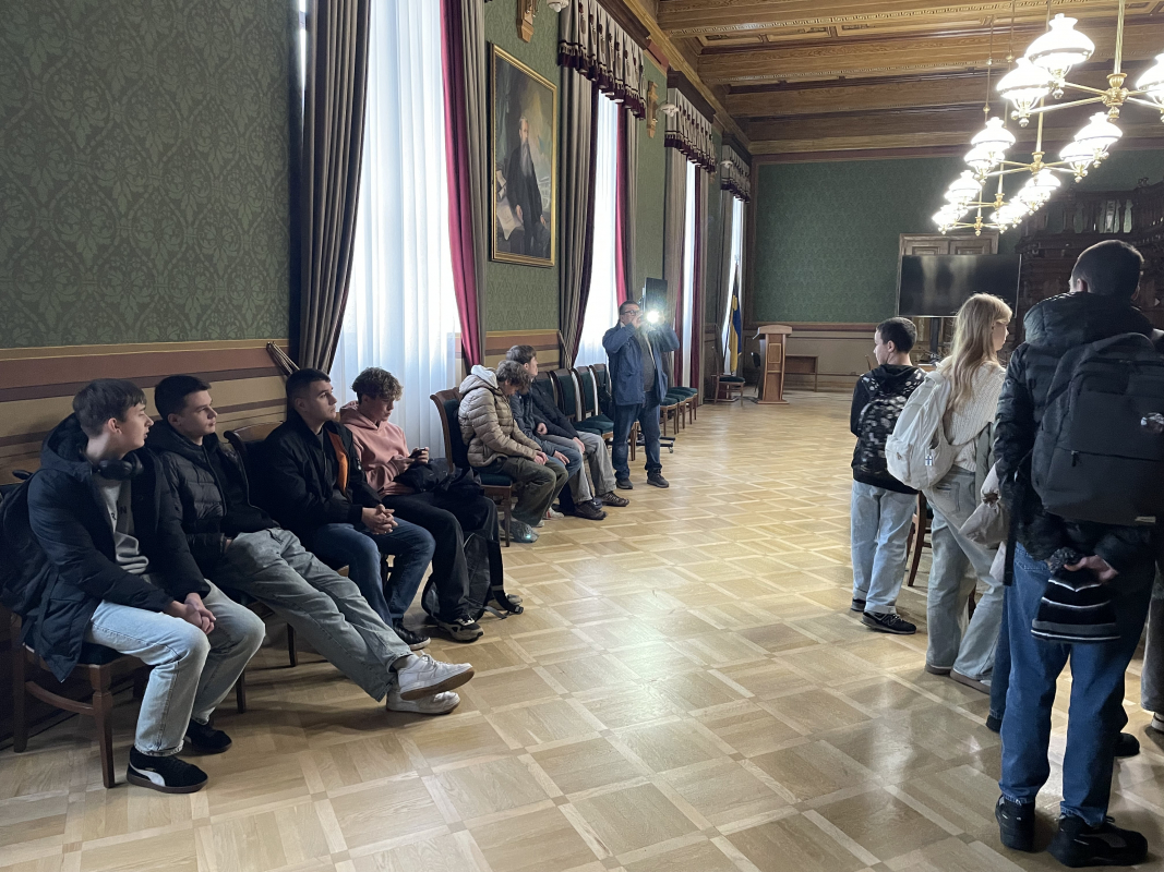 Фото з відвідин Львівської політехніки