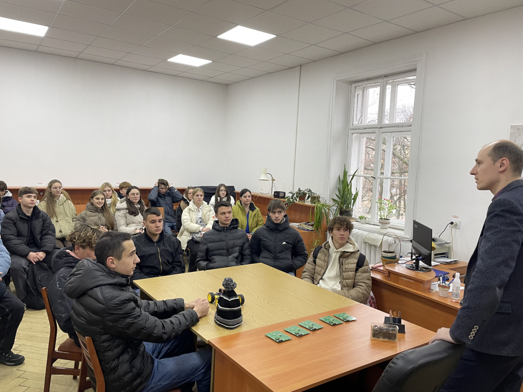 Фото з відвідин Львівської політехніки