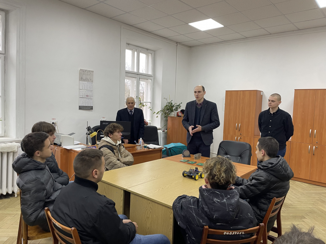 Фото з відвідин Львівської політехніки