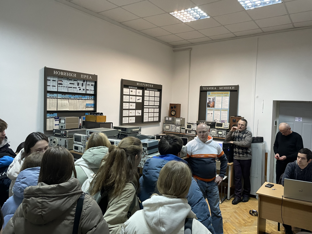 Фото з відвідин Львівської політехніки