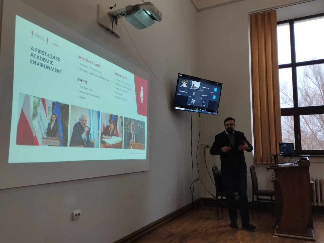 Фото із заходу у Львівській політехніці