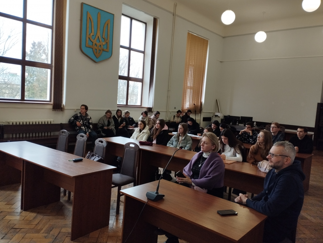 Фото із заходу у Львівській політехніці