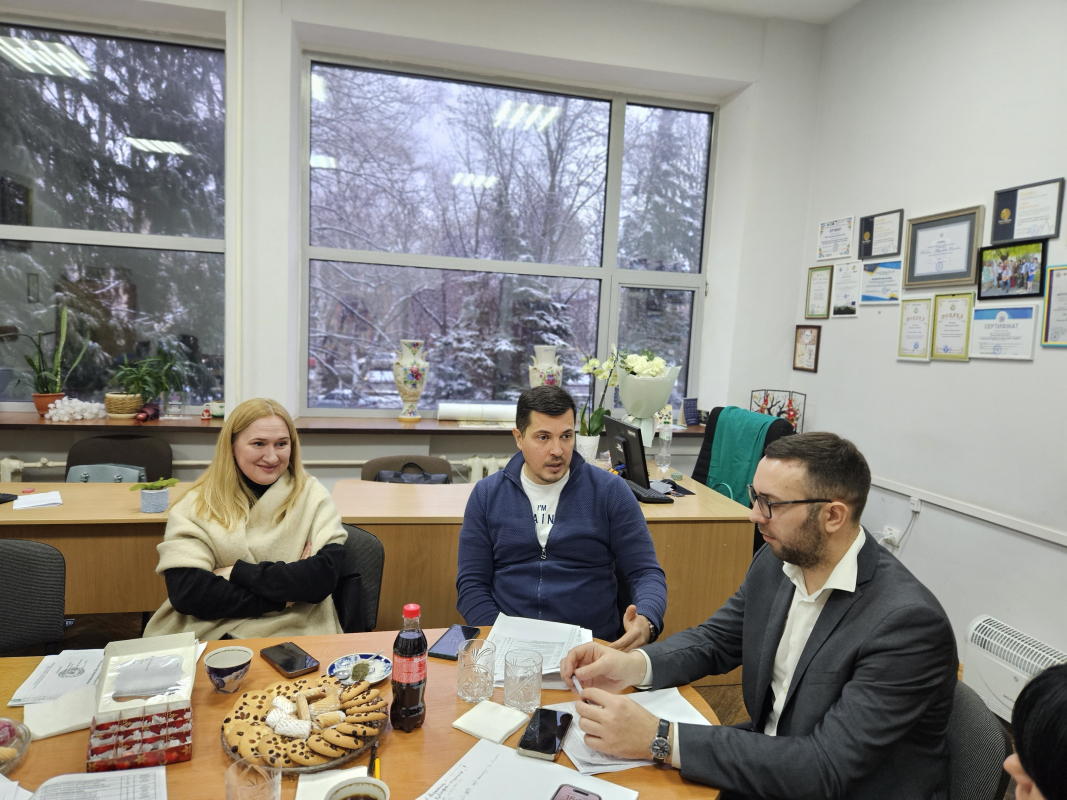 Фото із зустрічі у Львівській політехніці