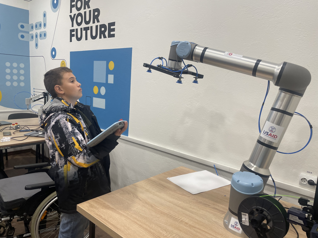 Фото з профорієнтаційного заходу