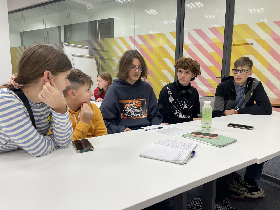 Фото з профорієнтаційного заходу