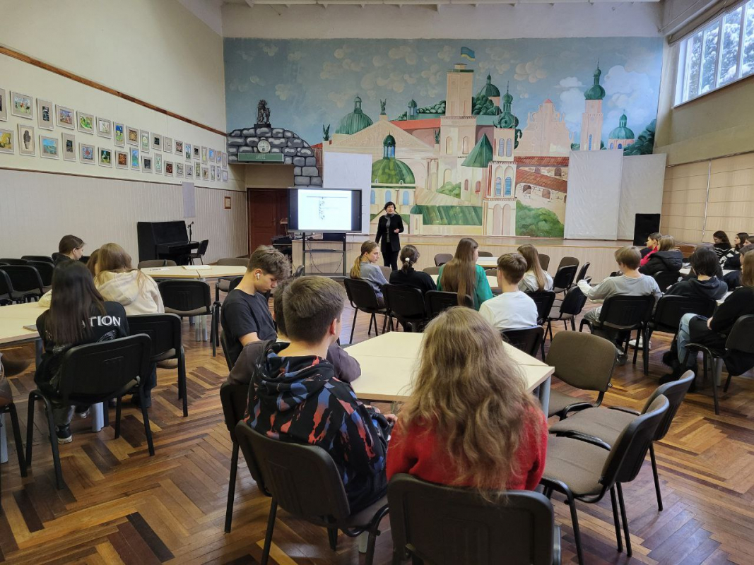 Фото з профорієнтаційного заходу