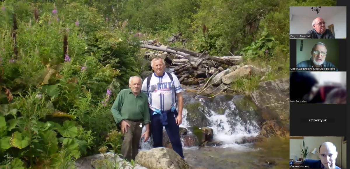 Скріншот з онлайн-заходу