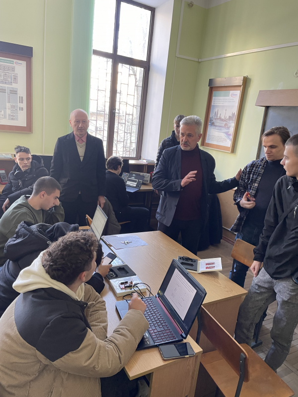 Фото з відвідин Львівської політехніки