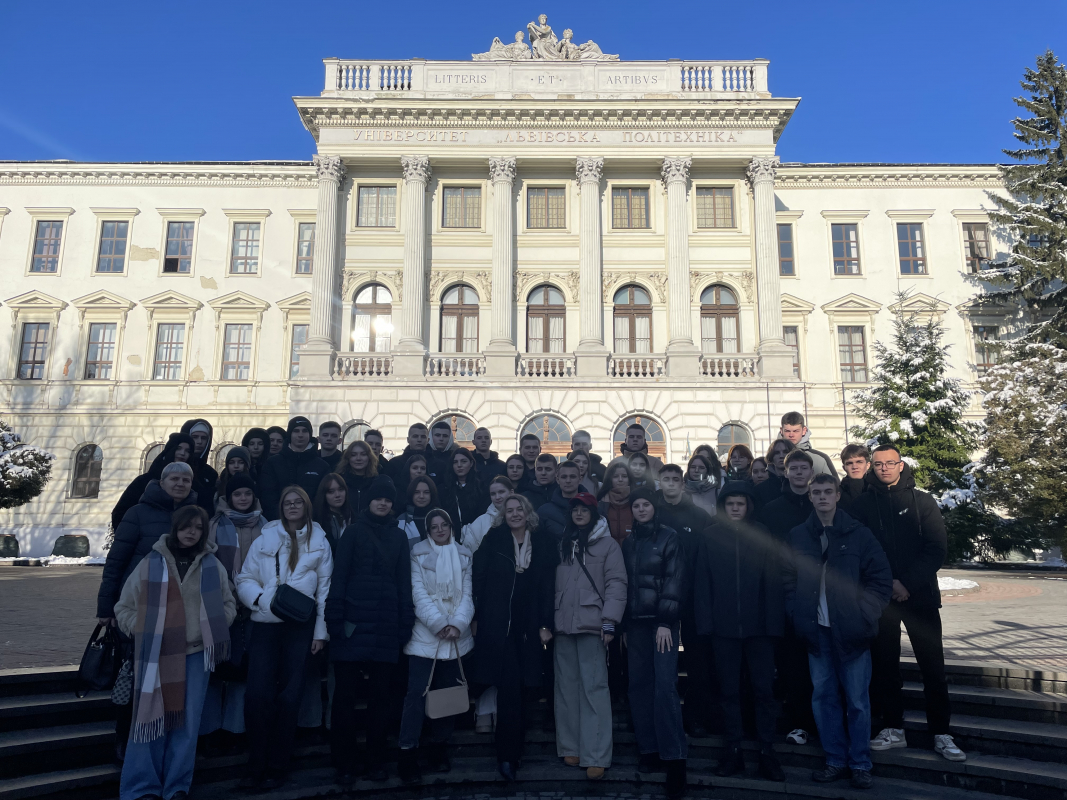 Фото з відвідин Львівської політехніки