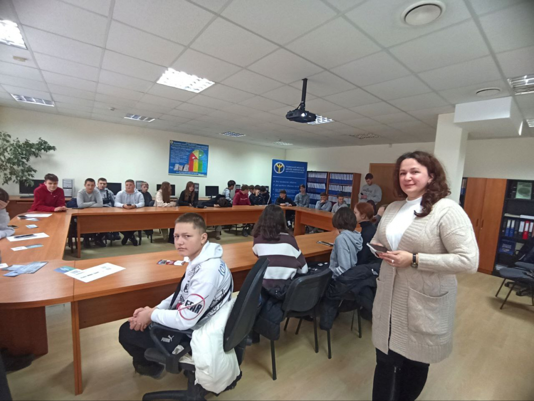 Фото з профорієнтаційного заходу