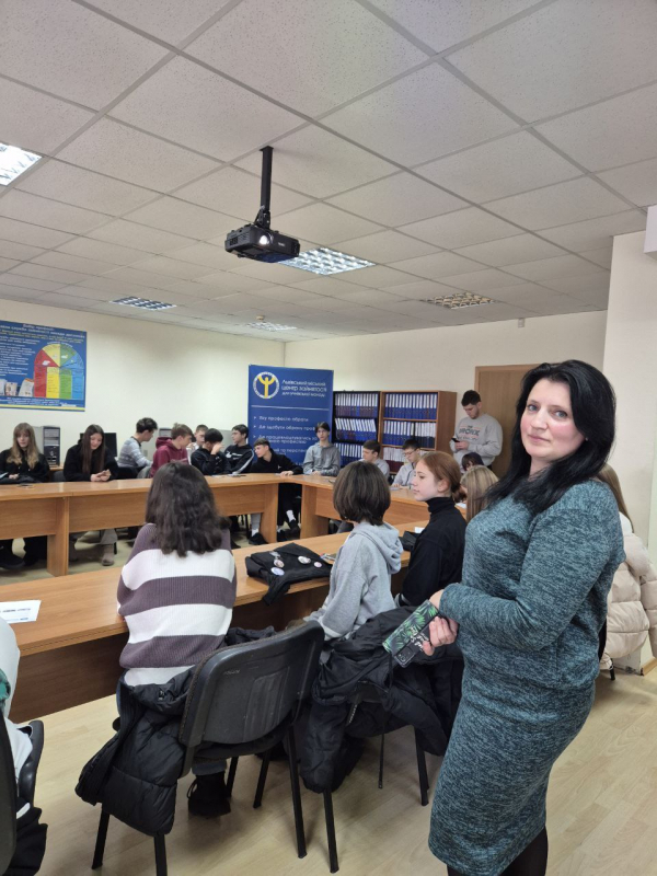Фото з профорієнтаційного заходу