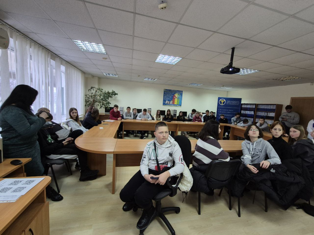 Фото з профорієнтаційного заходу