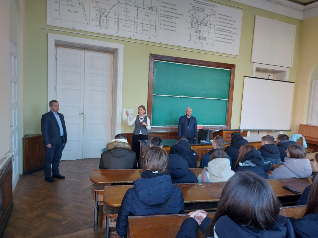 Фото з відвідин Львівської політехніки