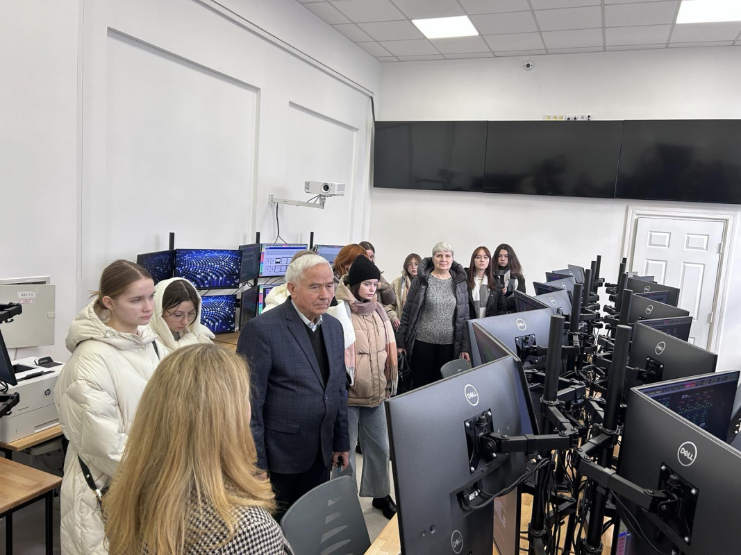 Фото з відвідин Львівської політехніки