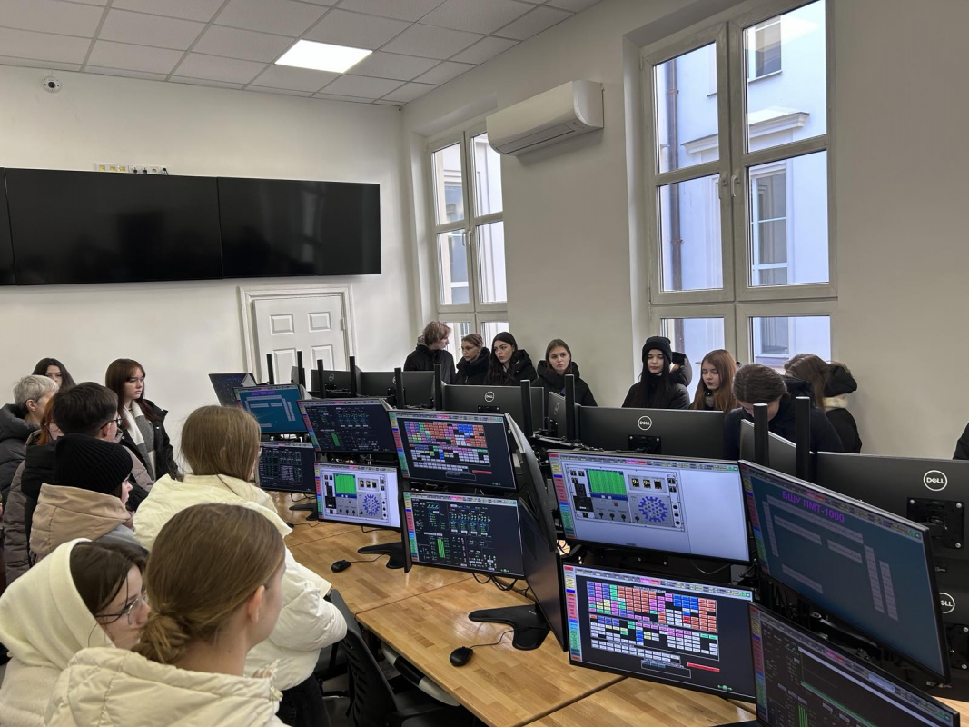 Фото з відвідин Львівської політехніки