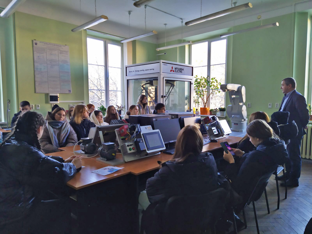 Фото з відвідин Львівської політехніки