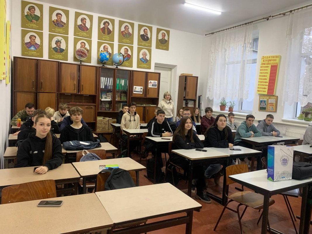 Фото з профорієнтаційного заходу