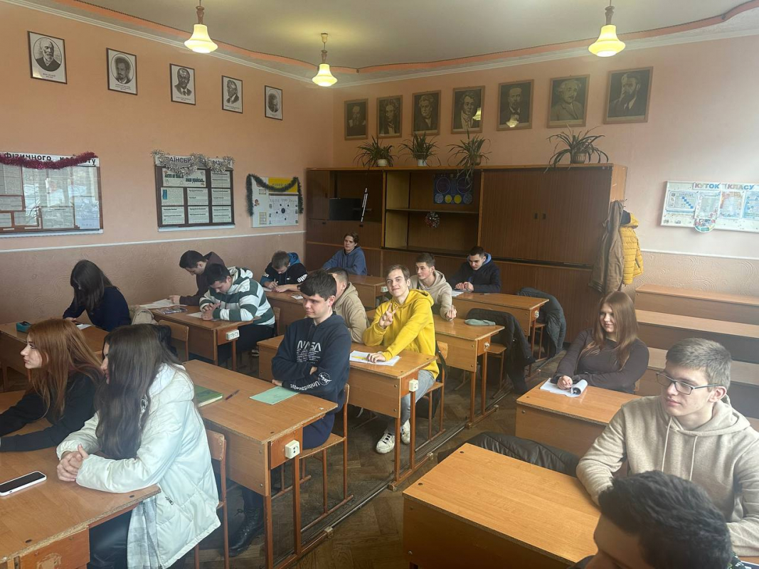 Фото з профорієнтаційного заходу