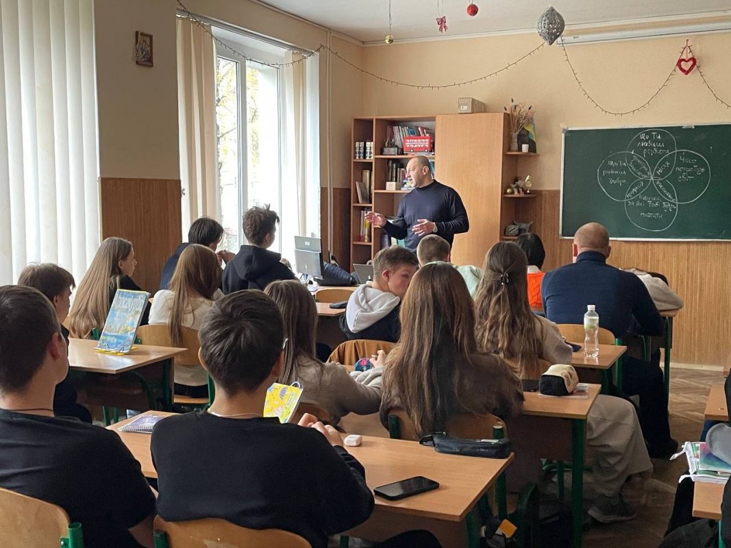 Фото з Днів Політехніки в ліцеї