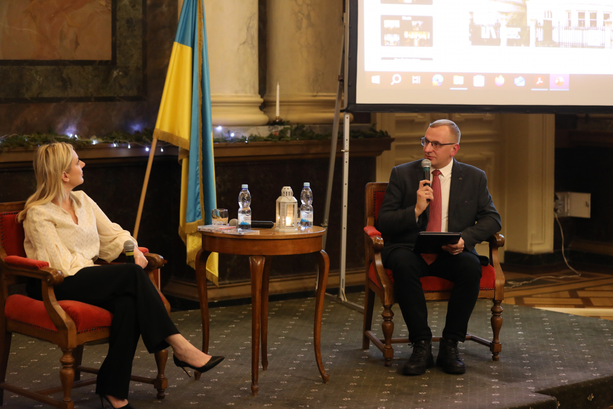 Фото із зустрічі у Львівській політехніці