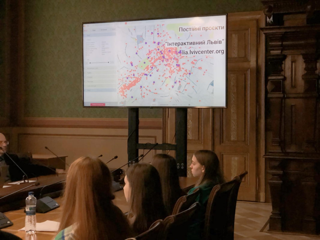 Фото із зустрічі у Львівській політехніці