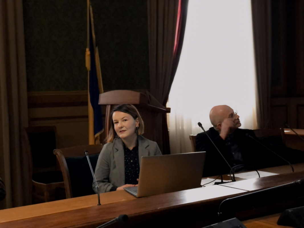 Фото із зустрічі у Львівській політехніці