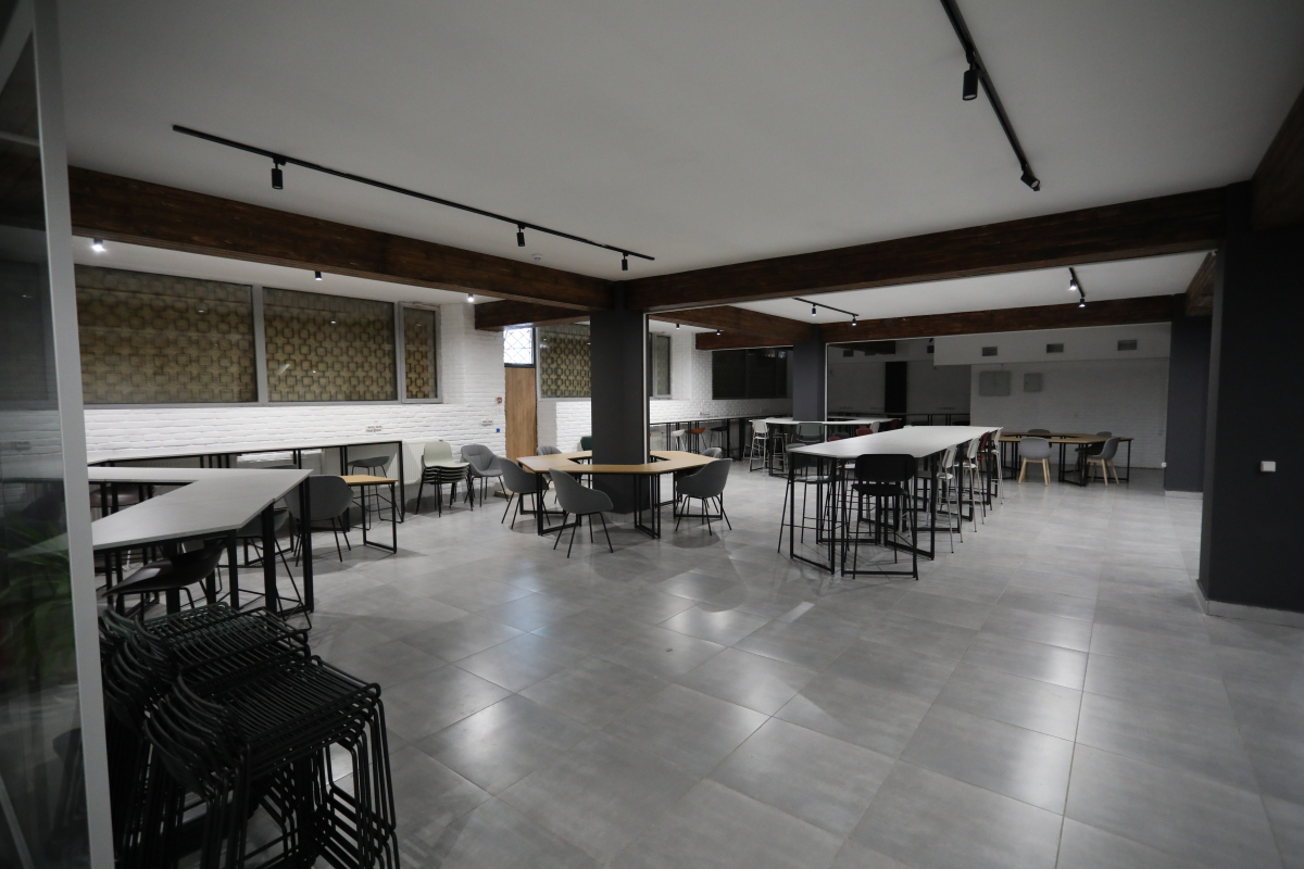 Фото з відкриття студентського простору