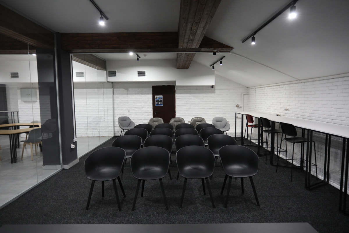 Фото з відкриття студентського простору