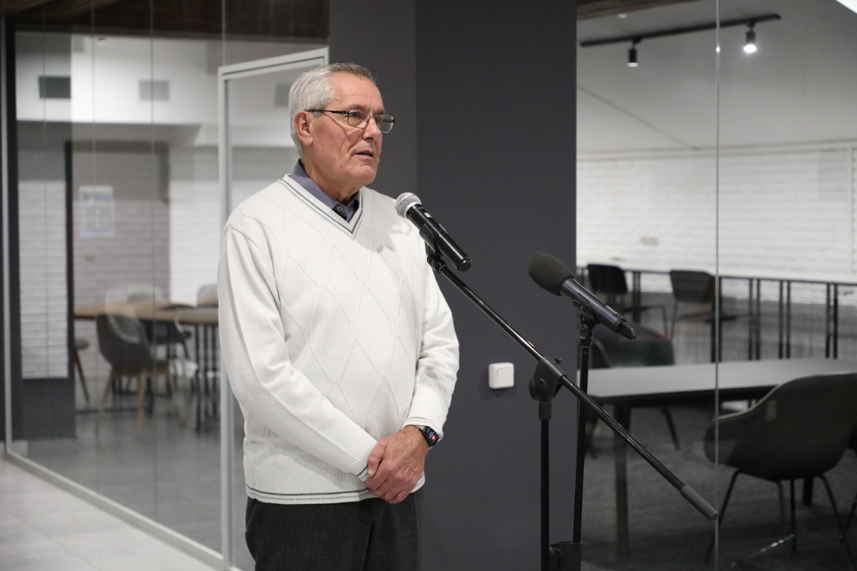 Фото з відкриття студентського простору