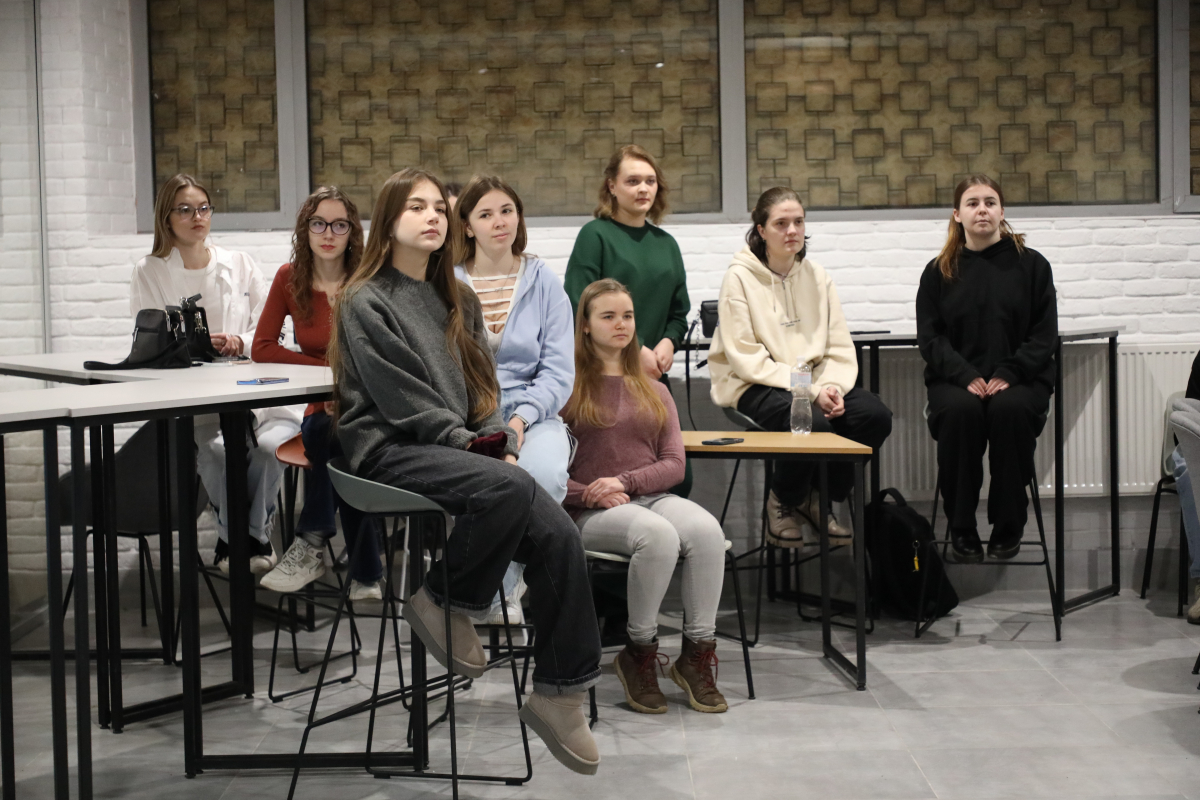 Фото з відкриття студентського простору