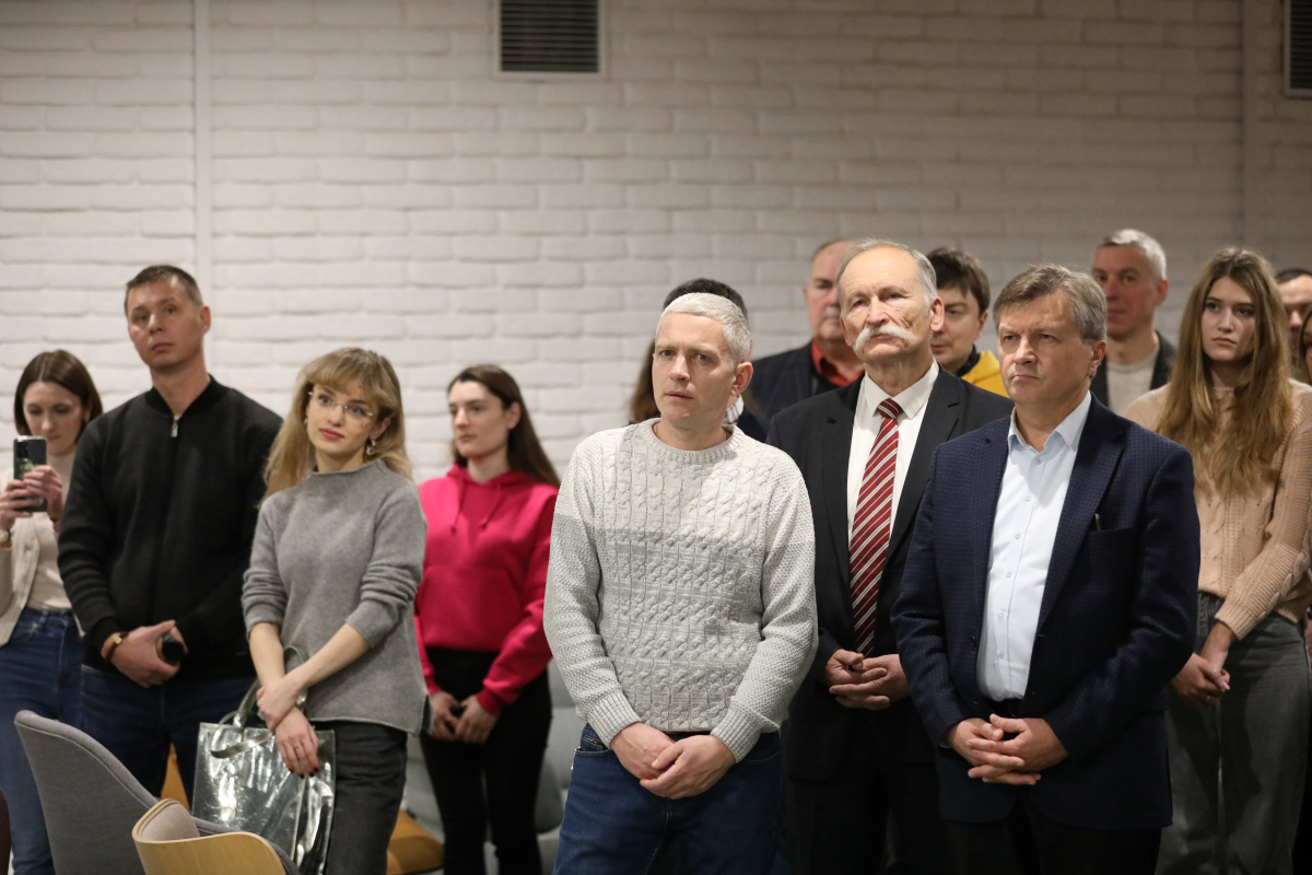 Фото з відкриття студентського простору