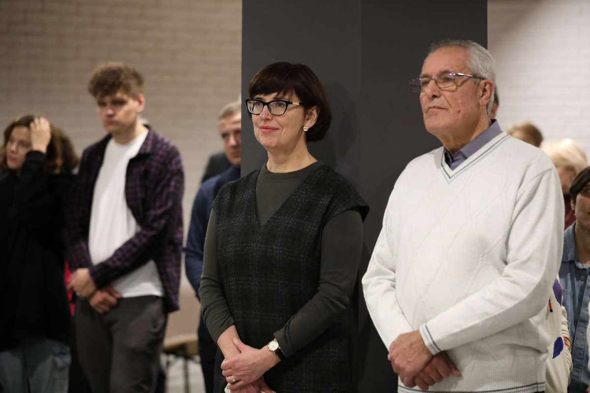 Фото з відкриття студентського простору